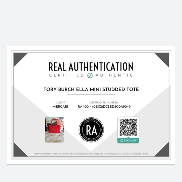Tory Burch Ella Mini Studded Tote - Picture 15 of 15